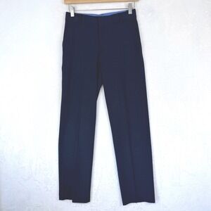 IZOD Boys Dark Blue Dress Pants Size 14 Regular ZB41094 Straight Leg Stretch